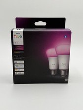 2Pk Philips Hue E26 A19 Smart Bulbs 75W White Color Ambiance 1100LM 9.5W LED New