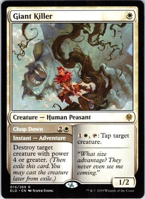 Giant Killer 14 Rare Throne of Eldraine Magic: The Gathering Near Mint