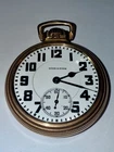 Antique HAMILTON 10K Gold-Filled Pocket Watch FOR PARTS/REPAIR