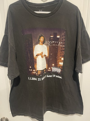 #ad Lil Wayne Tha Carter T Shirt XL Black Graphic Tour Rap Hip Hop Album Tee 2026 $34.99