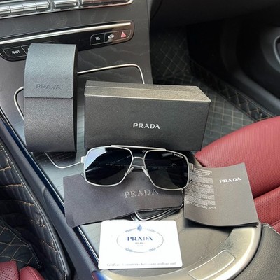 Prada Men's Sunglasses Linea Rossa SPR0805, Size 60 15-135