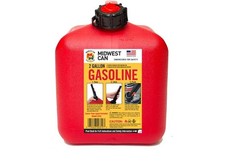 Midwest Can 2310 2 Gallon Gas Can Fuel Container w/Spout