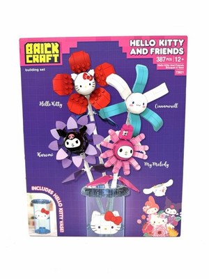 Brickcraft Hello Kitty Friends Bouquet Vase 387pc Set 72621 | eBay