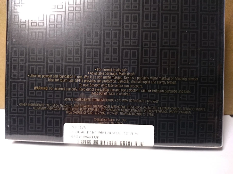 ELIZABETH ARDEN FLAWLESS FINISH DUAL PERFECTION MAKEUP 25 BISQUE, FACTORY SEALED - Image 4 of 4