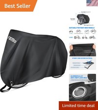 Bike Cover Waterproof Outdoor Storage for 1 or 2 Bikes Bicycle Cover Heavy Du...