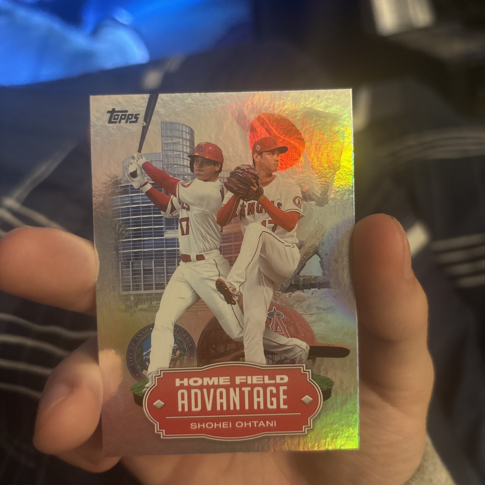 2023 Topps Shohei Ohtani Home Field Advantage Angels Dodgers SSP