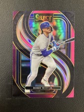 2025 Panini Select #105 Bobby Witt Jr. Pink and Purple Prizm /199 Royals