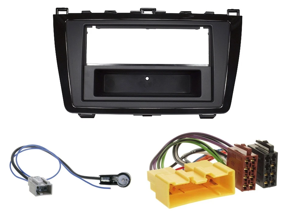 JVC Bluetooth MP3 USB DAB CD Autoradio für Mazda 6 (08-12) - glänzend - Bild 3 von 4