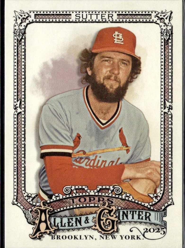 2025 Topps Allen & Ginter - Bruce Sutter #313