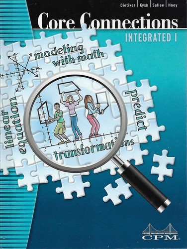 Modeling with Math Core Connections Integrated I | eBay