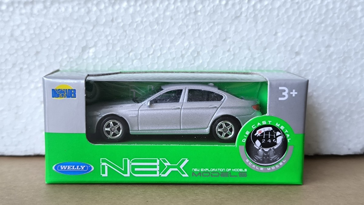 Welly NEX bmw 535i F10 silver -1:60 1/60 diecast Scale Model | eBay