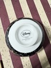 Disney Mickey Mouse Ceramic Bowl Set 3 XO Black White Red Hearts Valentine Love — photo 4