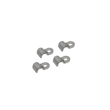 Stainless Brake Line Clamp, For 3/16 Inch Brake Line, 4 Pack Dunebuggy & VW