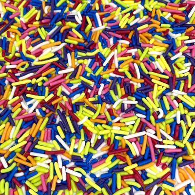 Manvscakes Sprinkles, Naturally Colored, Cake Sprinkles, Cookies, Rainbow, No Ar