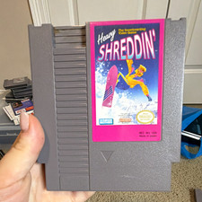 Heavy Shreddin' Nintendo NES Game Cartridge - Parker Brothers