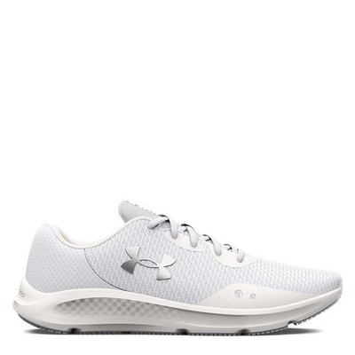 Under Armour Charged Pursuit 3 Men's Shoes White/White/Metallic Silver