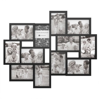  Photo Frame Collage for Twelve 4x6-Inch Pictures (Black)