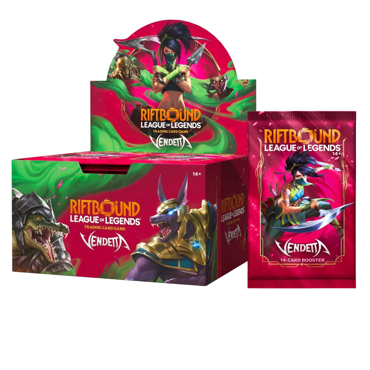 Riftbound League of Legends TCG Booster Box VENDETTA - ENG ENGLISH
