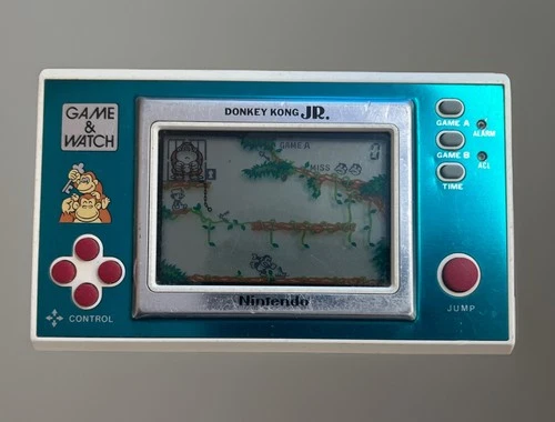 VTG Nintendo Game & Watch Donkey Kong Jr Handheld Console 1982 DJ-101 Japan NICE