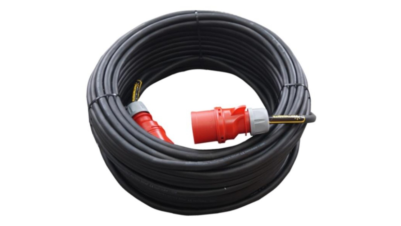 H07RN-F Construction Force Extension 5x4mm² IP44 CEE 32A 17011