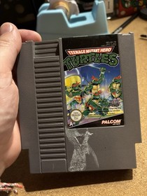 Teenage Mutant Hero Turtles Nintendo Nes Solo Cartuccia Originale Pal A Ita