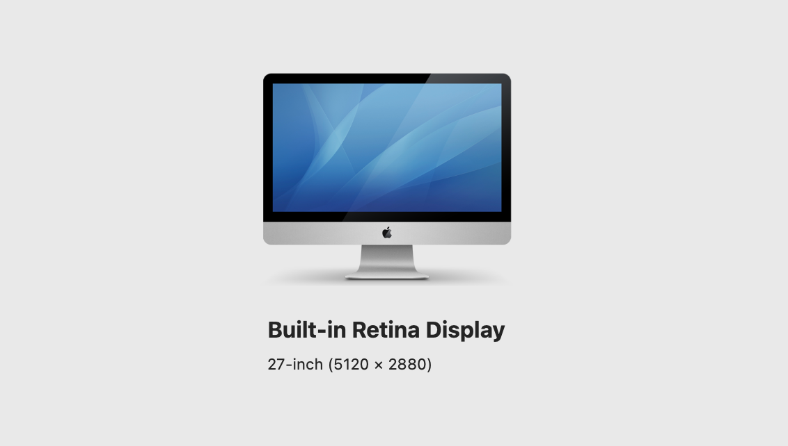 Apple iMac 27-inch Retina 5K (Late 2015) – Quad-Core i5, 8GB RAM