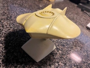 Flying Sub Paperweight Molded Plastic