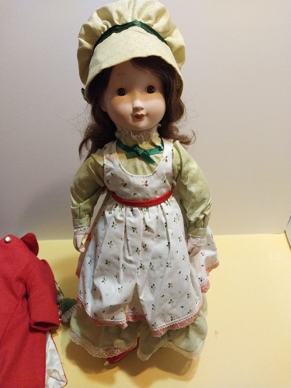 Holly Hobby Christmas Music Box Doll 18 Inches Tall
