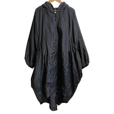 ISSEY MIYAKE Parachute Coat IM21FA010 Size 1 Navy Women USED