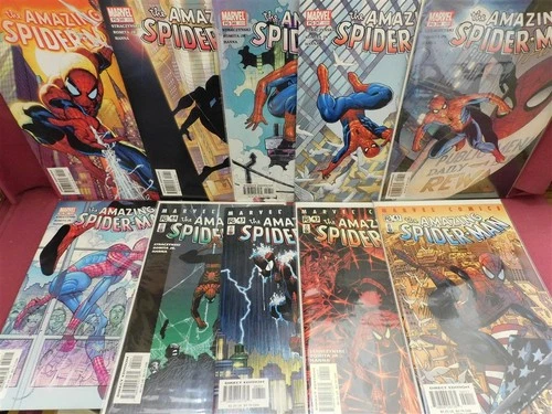 AMAZING SPIDER-MAN 41 42 43 44 45 46 47 48 49 50 MARVEL COMIC RUN HANNA 2002 VF+
