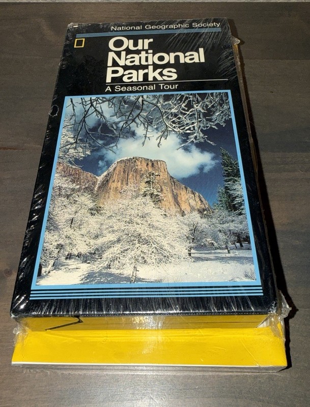 National Geographic Guide To The National Parks USA & A Seasonal Tour VHS Sealed