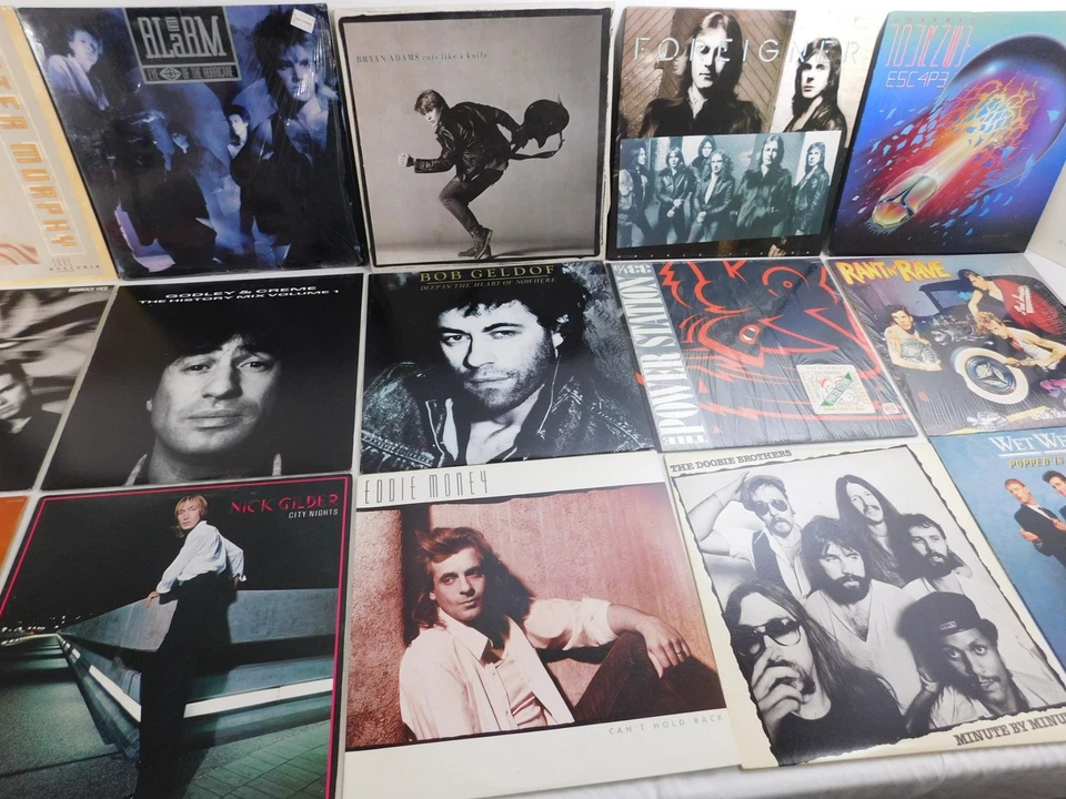 1980s Progressive Rock Vinyl Record LP Collection x17 Sting Journey Foreigner — 第 3/4 张图片