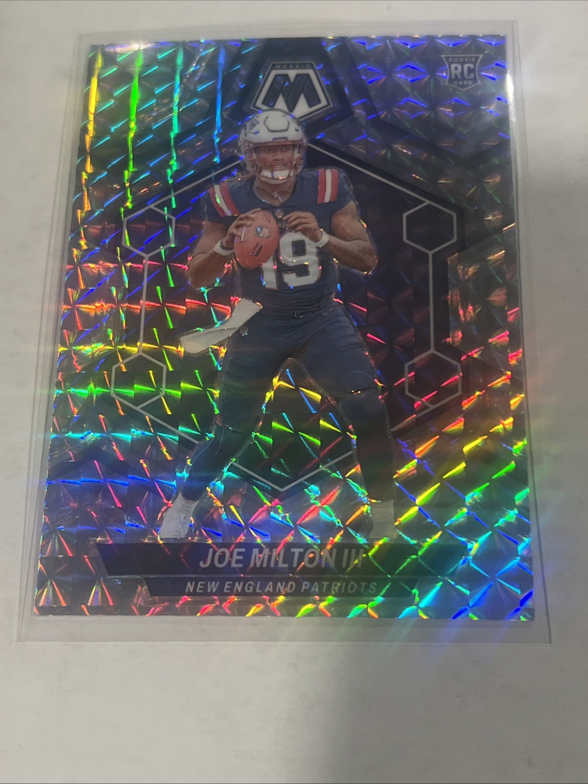 2024 Panini Mosaic - Rookies Joe Milton III #397 Mosaic Prizm (RC)