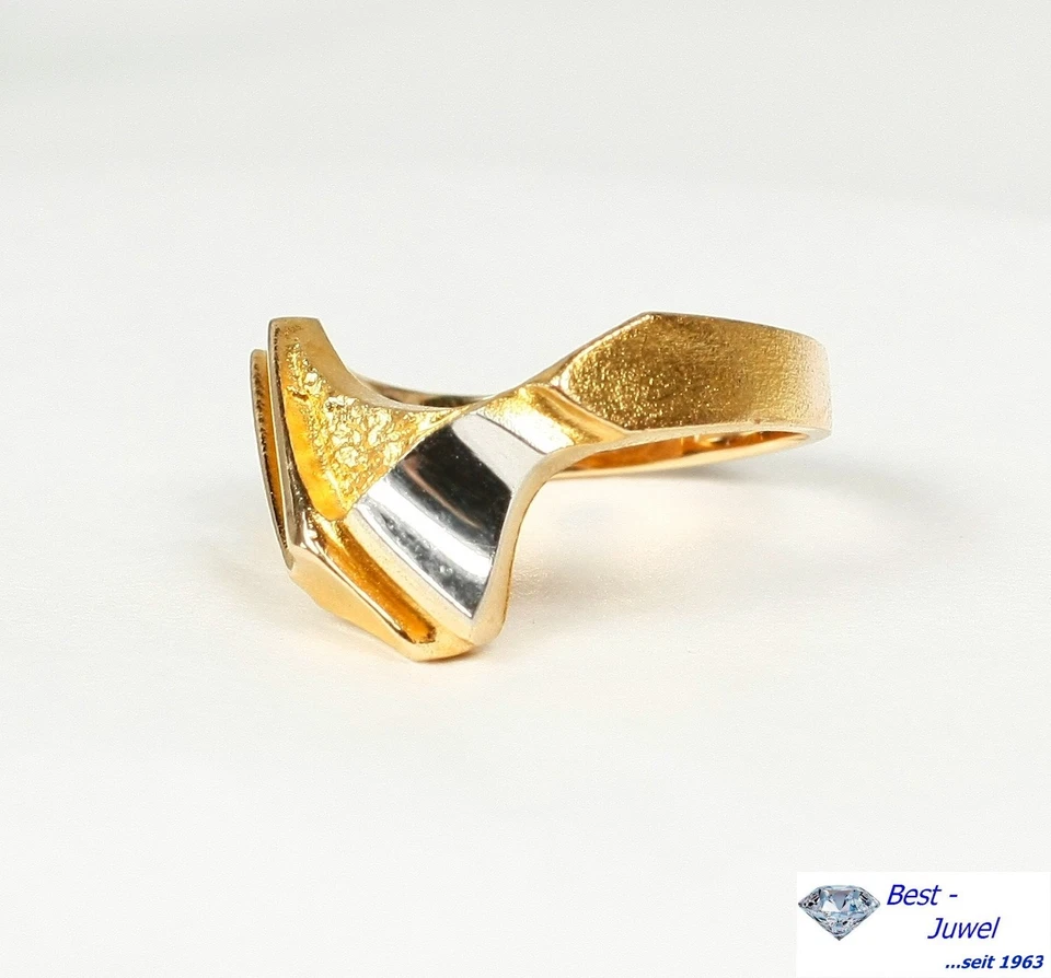 Lapponia Ring ohne Stein, 585 Gelbgold, 14 Karat, 4,0 Gramm - Bild 2 von 4