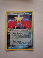 Team Aqua's Crawdaunt 2/95 Pokemon EX Team Magma vs Team Aqua Holo Rare LP (R)