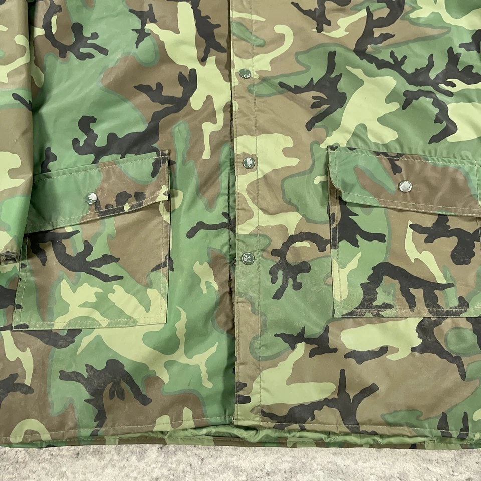 Ozark Trail Jacket Mens XL Camouflage Camo Hooded Quilted Lined Parka Outdoors - Image 3 of 4