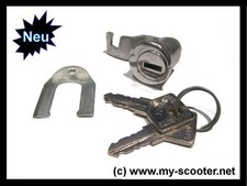 Luggage compartment lock Vespa lock side flap V50 50 Primavera PV ET3 125 round