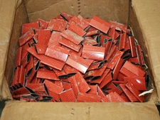 (450) Signode Steel Strapping Seals 005269, 1-1/4" x 2-1/5", Round Double Notch