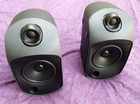 B&W Bowers & Wilkins Lm1 Bookshelf Monitor Speaker Black Pair