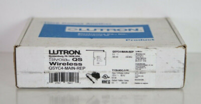 New Lutron QSYC4-MAIN-REP Sivoia QS Wireless Main Repeater 397 