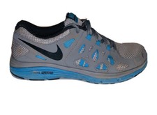 Girls grey Nike Dual Fusion Run 2 shoes size 5.5y