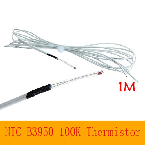 5 Pcs Sensore Della Sonda Di Temperatura Termistore Ntc3950 Stampante Reprap 3d - Photo 5/6