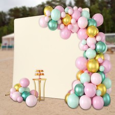 Golden Backdrop Stand Wedding Ceremony Party Free Standing Background Decor