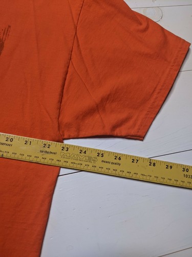 Winston-Salem North Carolina Harley-Davidson T-Shirt Men XL Smokin Orange - Picture 7 of 7
