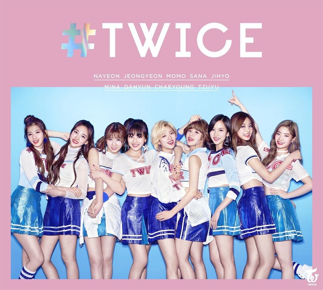 TWICE Japan Debut Album #TWICE CD+Photobook+Card x2 First