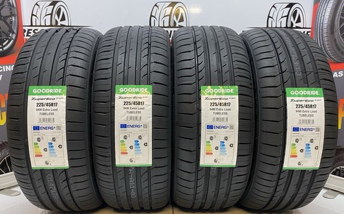 4 X 225 45 17 GOODRIDE 94W XL 225/45R17 BRAND NEW TYRES C B RATED LABELS 2254517 - Picture 2 of 9