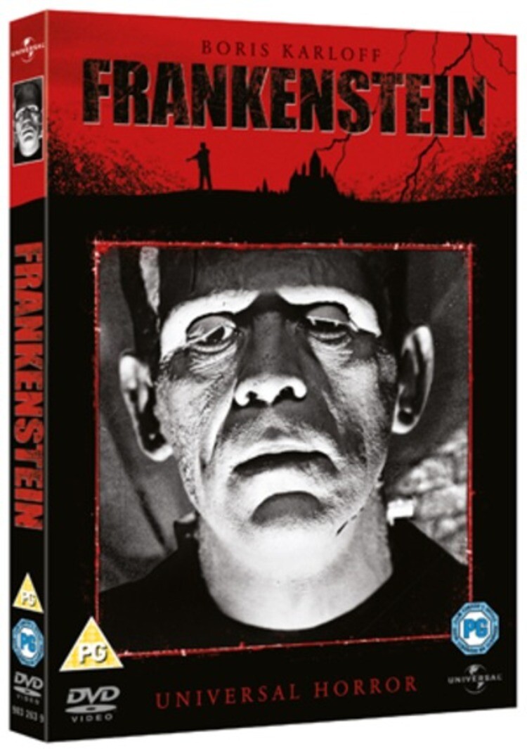 Frankenstein (DVD) Boris Karloff Colin Clive Dwight Frye Edward van Sloan
