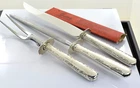 Gorham Camellia Large Carving Set (3 Pieces) - Sterling Silver