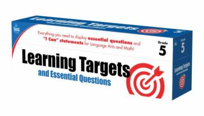 Learning Targets and Essential Questions, Grade 5 (2015, Cards,Flash Cards)