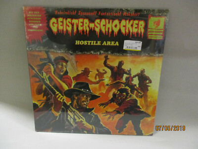 Geister Schocker - Hostile Area -  Hörspiel LP Vinyl